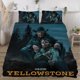 thumbnail image 3 of Yellowstone 3-Piece Bedding Set For Kids Boys Girls Adult Cartoon Warm Cute Fashion Holiday Present Gift Bed Sheets, 3 of 5