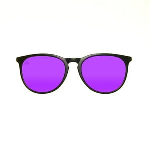 Reckless Chile - Lentes De Sol Uv400 Wolf Purple Negro Talla Única