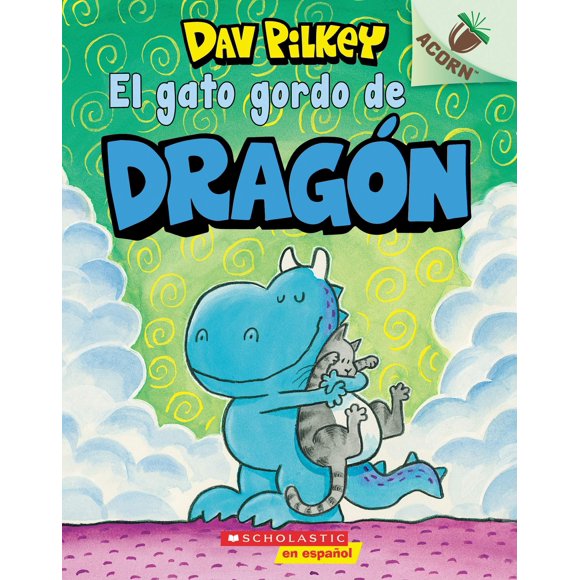 Libro Scholastic "El gato gordo de Dragón" Edición en español