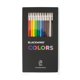 thumbnail image 1 of Blackwing Colors, Lápices de colores para artistas, núcleo de cera japonés, 12 unidades, 1 of 8