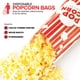 thumbnail image 4 of Bolsas para palomitas Stock Your Home, papel de 2 onzas (100 unidades), rojo y blanco, 4 of 6