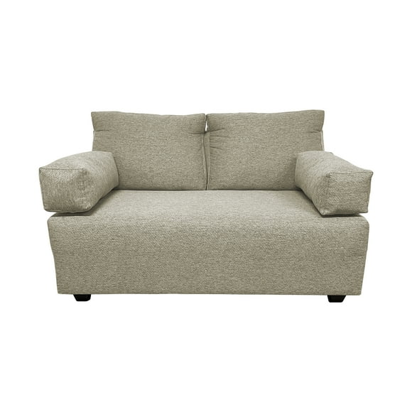 Sofa Elle 2 Cuerpos Chenille Beige