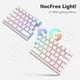 thumbnail image 3 of Teclado Nocfree Lite Split Inalámbrico Mecánico RGB Foam, 3 of 3