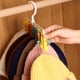 thumbnail image 2 of Organizador de sombreros - Perchas para calcetines con pinzas - Organizador de sombreros para perchas, perchero para gorras de béisbol, perchero multifuncional, almacenamiento para armario, soporte pa, 2 of 7