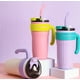 thumbnail image 2 of Vaso Térmico Motivacional 900ml Colores Surtidos Con Pitillo, 2 of 3