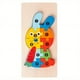 thumbnail image 3 of Wooden Early Education Cognition Children's Educational Toys Building Blocks Wooden Animal Traffic Shape Matching 3d Three-dimensional Puzzle, 3 of 5