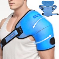 Envoltura De Hombro Comfpack Xl Para Bolsas De Hielo Para Terapia Fría Y Caliente