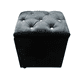 thumbnail image 1 of Pouf Baul Negro Diamante 40*33*45 Rimar, 1 of 5