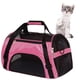 thumbnail image 3 of Transportín para mascotas MuchL con lados blandos para gatos pequeños y medianos y perros, color rosa, 3 of 6