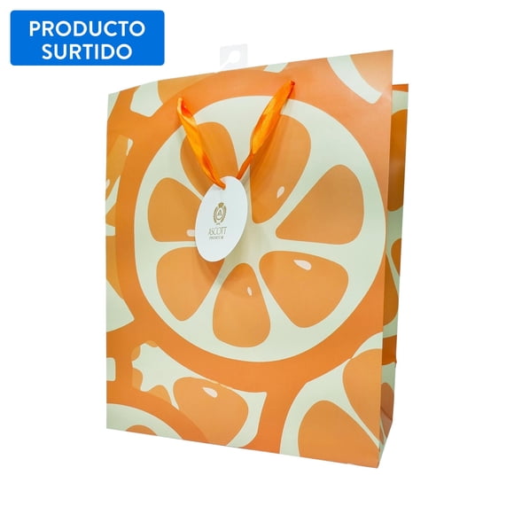 Bolsa regalo femenina L, producto surtido, 1 un