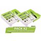 thumbnail image 1 of Cubiertero Organizador x2 Utensilios de Cajon para Cocina Plastico Resistente Figoimport, 1 of 3