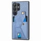thumbnail image 5 of Funda Resistente para Samsung Galaxy S24 Ultra con Tarjetero y Soporte, Diseño Magnético Azul, 5 of 5