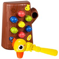 Magideal - Multifunción De De Pájaro Carpintero, Juguete Interactivo De Desarrollo , Juguete Para Golpear, Juguete Para Niños ,