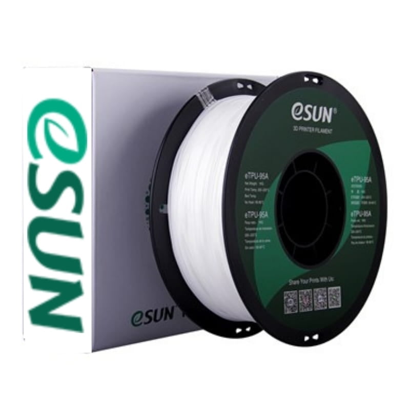 Esun - Filamento 3d Tpu Blanco 1kg | Filamentos