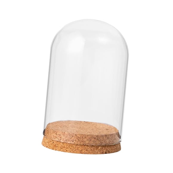 Cúpula De Cristal Con Forma De Campana, Vitrina Para Oficina, Boda, Hogar, 8cm X 10cm