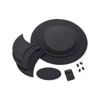 Bothyi - 10 Piezas De Silenciadores De Tambor Multiusos Para Principiantes, Suministros De Instrumentos De Práctica