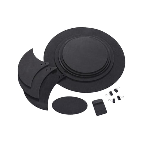 Bothyi - 10 Piezas De Silenciadores De Tambor Multiusos Para Principiantes, Suministros De Instrumentos De Práctica