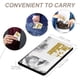 thumbnail image 4 of El Padrino Porta Pasaporte y Cartera de Viaje Premium de Cuero PU, Funda de Pasaporte Bloqueo RFID con Ranuras para Tarjetas de Crédito, Estuche para Libro de Pasaporte para Familia 10cm × 15cm, 4 of 6