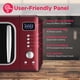 thumbnail image 2 of Microondas Frigidaire EMW788RETRO 20L 700W Diseño Retro Rojo-Plata, 2 of 6