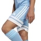 thumbnail image 2 of Pantalones cortos de fútbol adidas Squadra 25 unisex para niños, color azul claro/blanco, 2 of 4