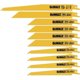 thumbnail image 1 of Set 10 Hojas Sierra Sable DEWALT BiMetal DW4898, 1 of 3