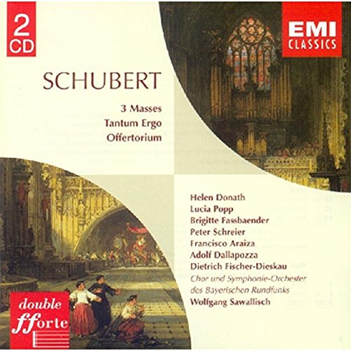 CD Schubert EMI: 3 Misas, Tantum Ergo y Ofertorio