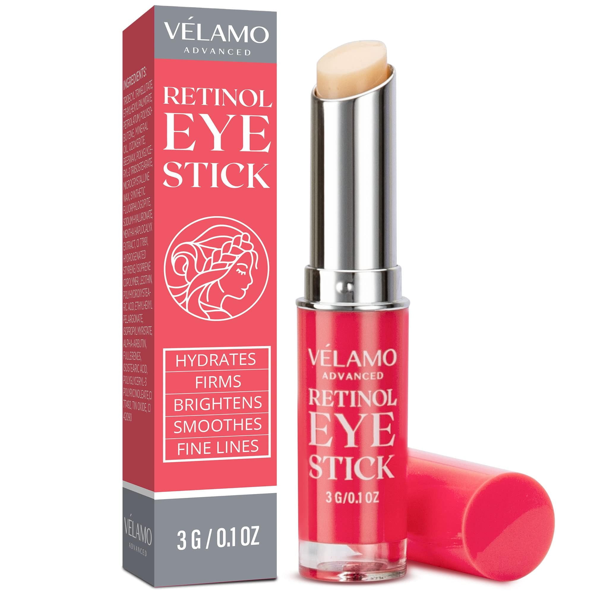 Velamo Advanced - Barra Para Ojos, Crema Para Ojos, Crema Facial, Retinol, Antienvejecimiento