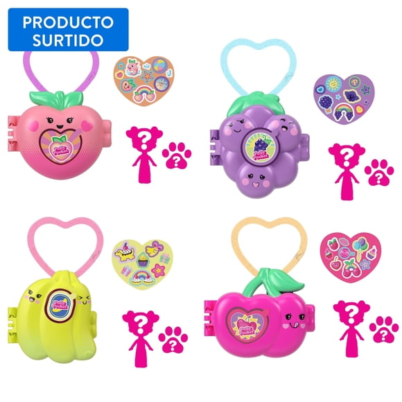 Set de Juego Polly Pocket Mini Frutitas Set Juego Sorpresa 4 años+