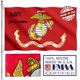 thumbnail image 1 of Bandera de Nylon 91 × 152 cm del Cuerpo de Marines de EE. UU. – KUOKIP, 1 of 7