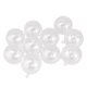thumbnail image 4 of La bola rellenable del plástico transparente 10pcs adorna los artes de la caja del caramelo de la Navidad los 4cm, 4 of 5