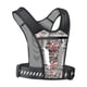 thumbnail image 5 of Chaleco de hidratación para correr, mochila de pecho con tiras reflectantes para adultos, bolsa deportiva transpirable para montar a caballo, senderis Negro Rojo, 5 of 5