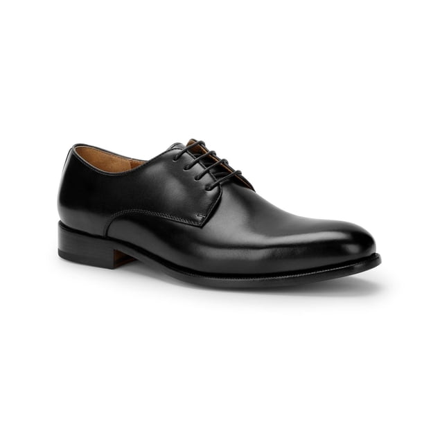 ZAPATOS HOMBRE SUELA CUERO FINTOWN-0-01 negro 42
