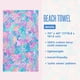 thumbnail image 3 of Toalla Lilly Pulitzer Extra Grande 102 x 178 cm de Algodón, 3 of 6