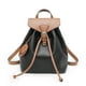thumbnail image 1 of Smile Face String Lady's Backpack Color Matching Multifuction Soft Women Handbag Water Proof Licthi Grain PU Leather Causal Bags, 1 of 3