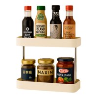 Aventura Store - Estante De Almacenamiento Multifuncional 2 Niveles Blanco