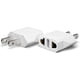 thumbnail image 1 of Adaptador Enchufe Europa A Usa Tipo C E F 2 Unidades, 1 of 3