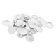 thumbnail image 3 of Bandejas De Ajuste De Base Cabujón En Blanco Colgante Fabricación De Joyas De Bricolaje Plata Blanco, 3 of 5