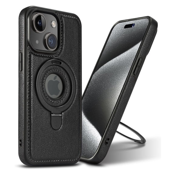 Funda para teléfono móvil VAUSERDY para iPhone 14/13, soporte magnético delgado