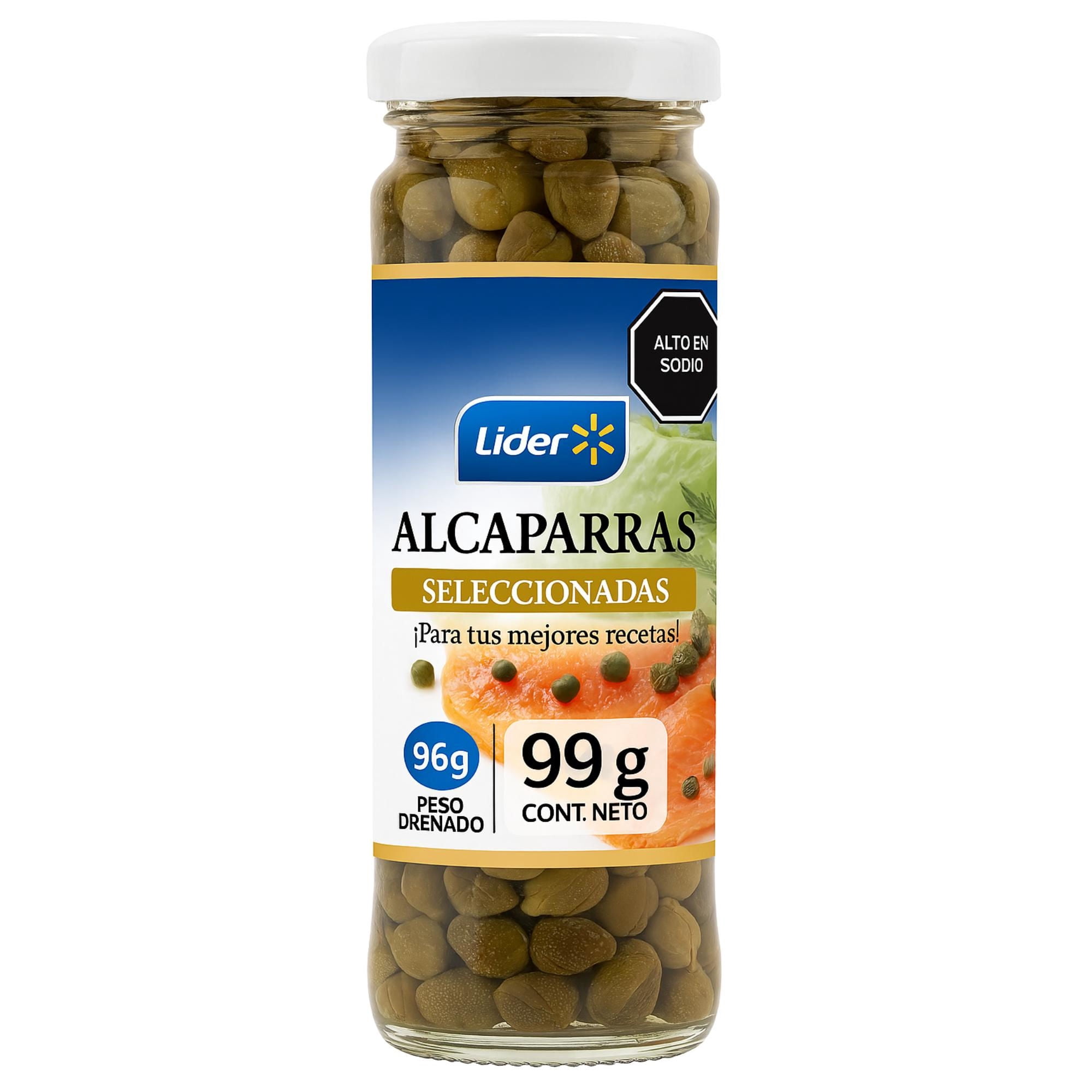 Alcaparras Frasco 99 g Lider