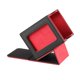 thumbnail image 1 of Caja Para Baraja De Cartas Con Capacidad Para 100 Cartas, Caja De Almacenamiento Para Tarjetas Con Funda Premium, Color Negro Y Rojo, 1 of 5