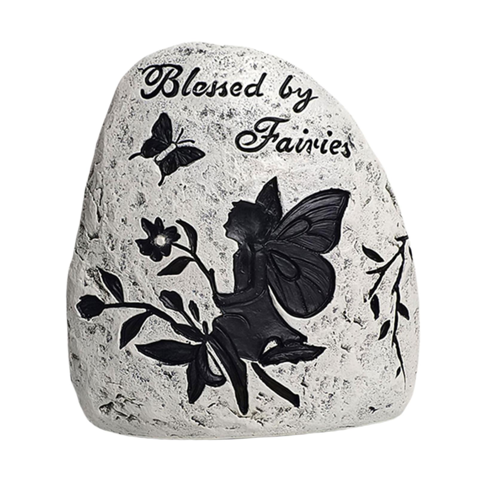 Ioensy - Estatua De Jardín Con Patrón De Elfo, Adorno Decorativo Para Regalos, Inauguración De La Casa Al Aire Libre, Izquierda