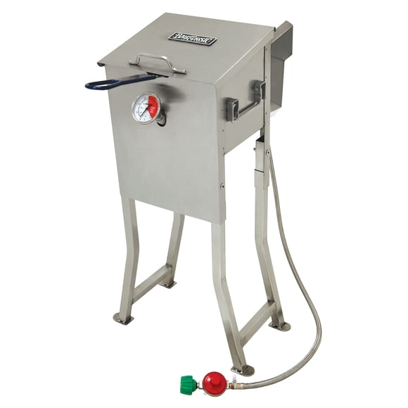 Freidora Bayou Classic 700-725 9,5 L de acero inoxidable con accesorios