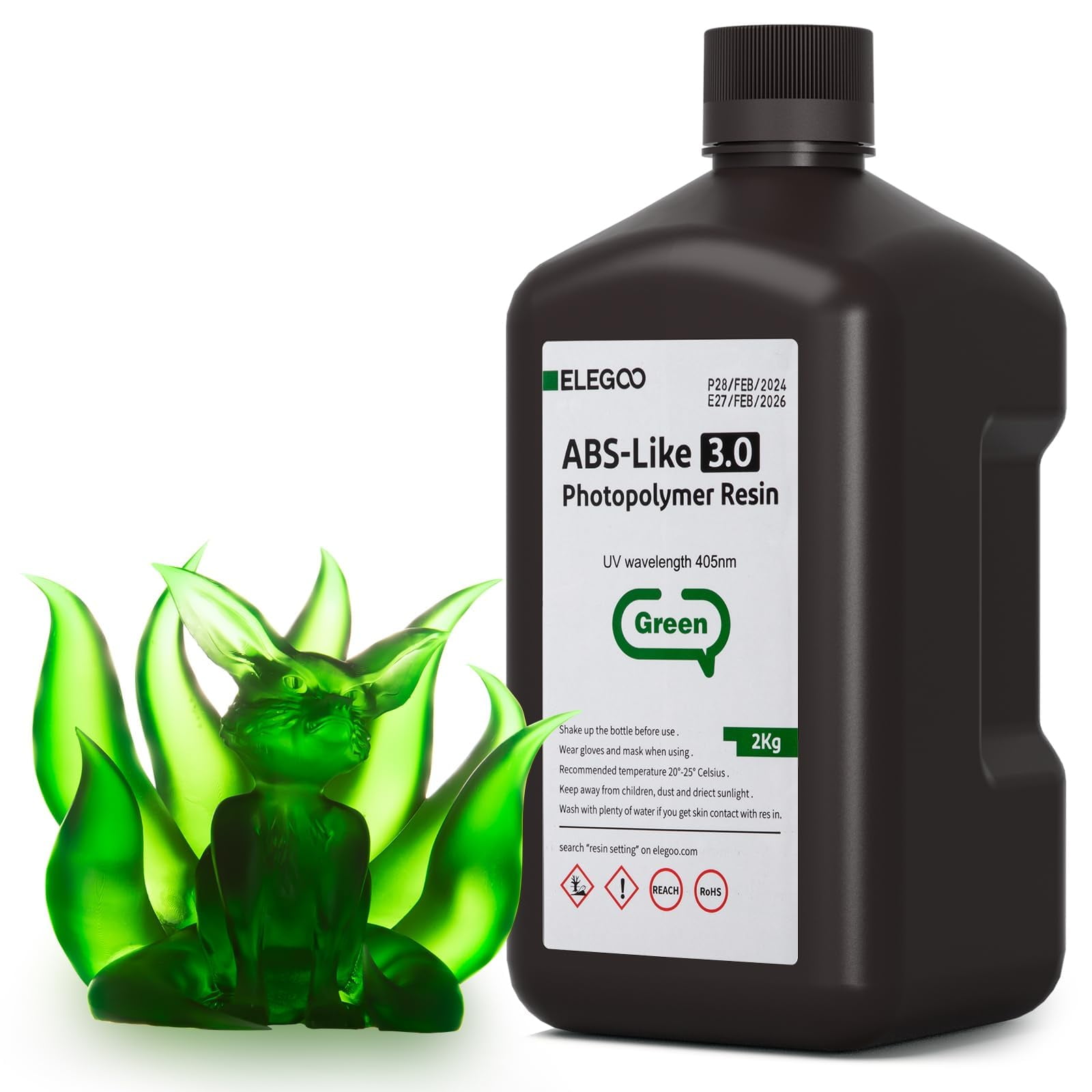 Impresora 3d De Resina Elegoo Abs Like 3.0 2000g Para Impresora Msla