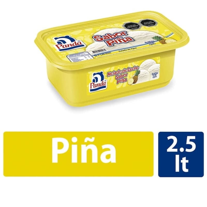 Helado Piña Cassata 2,5 L Panda