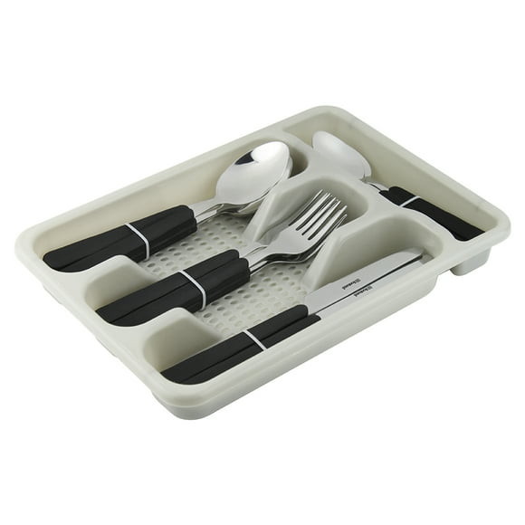 Cubertería Roma 16 Piezas Con Bandeja
