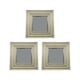 thumbnail image 1 of Set 3 Marcos De Espejos Cuadrados Dorados Para Decorar Hogar, 1 of 6