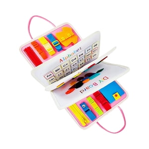 Magideal - Juguetes Montessori, Tablero Ocupado, Aprendizaje De Habilidades Motoras , Juguete Sensorial Educativo, Juguete Ocupado Para Viajar, Juguete Para Estilo B