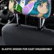 thumbnail image 4 of Funneh Krew Funda Protectora Universal Para Reposacabezas De Coche Funda Elástica Para Reposacabezas De Asiento De Auto Funda De Tela Antipolvo Accesorios De Interior 2 Piezas, 4 of 6