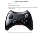 thumbnail image 3 of Gamepad inalámbrico Pro Controller para Wii U - CuleedTec Black, 3 of 8