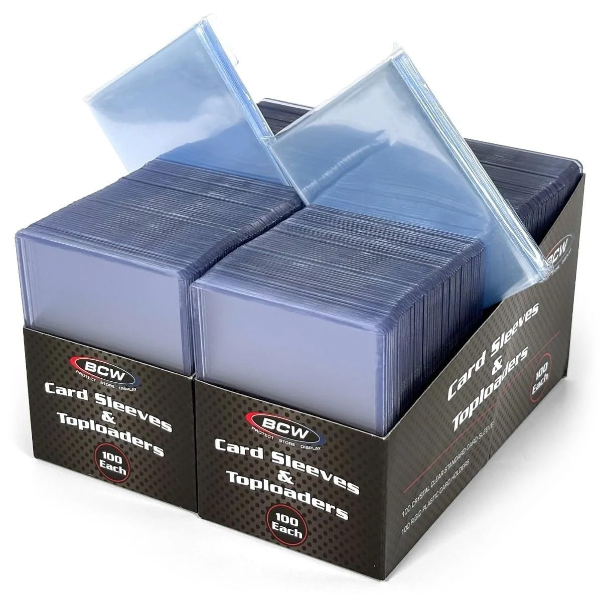 Cartuchos Y Fundas Para Cartas, 200 Unidades, Bcw, Para Combinación De Cartas